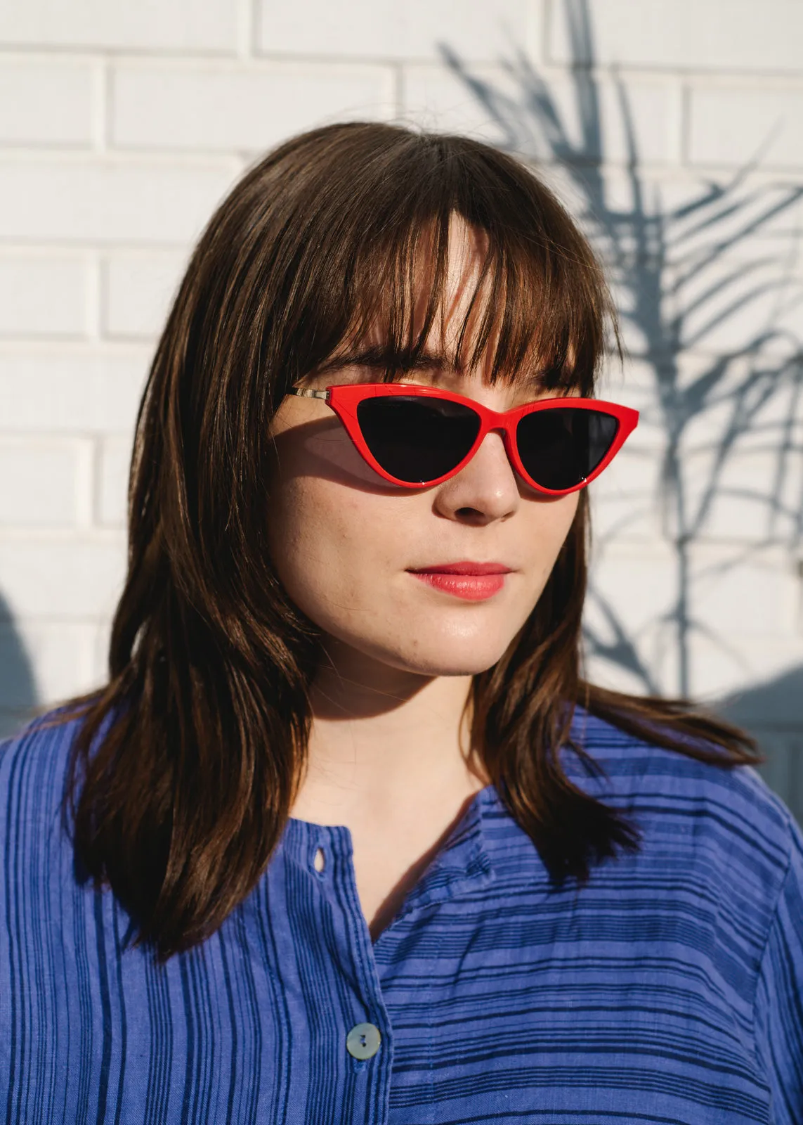 Soho Red Cat Eye Sunglasses