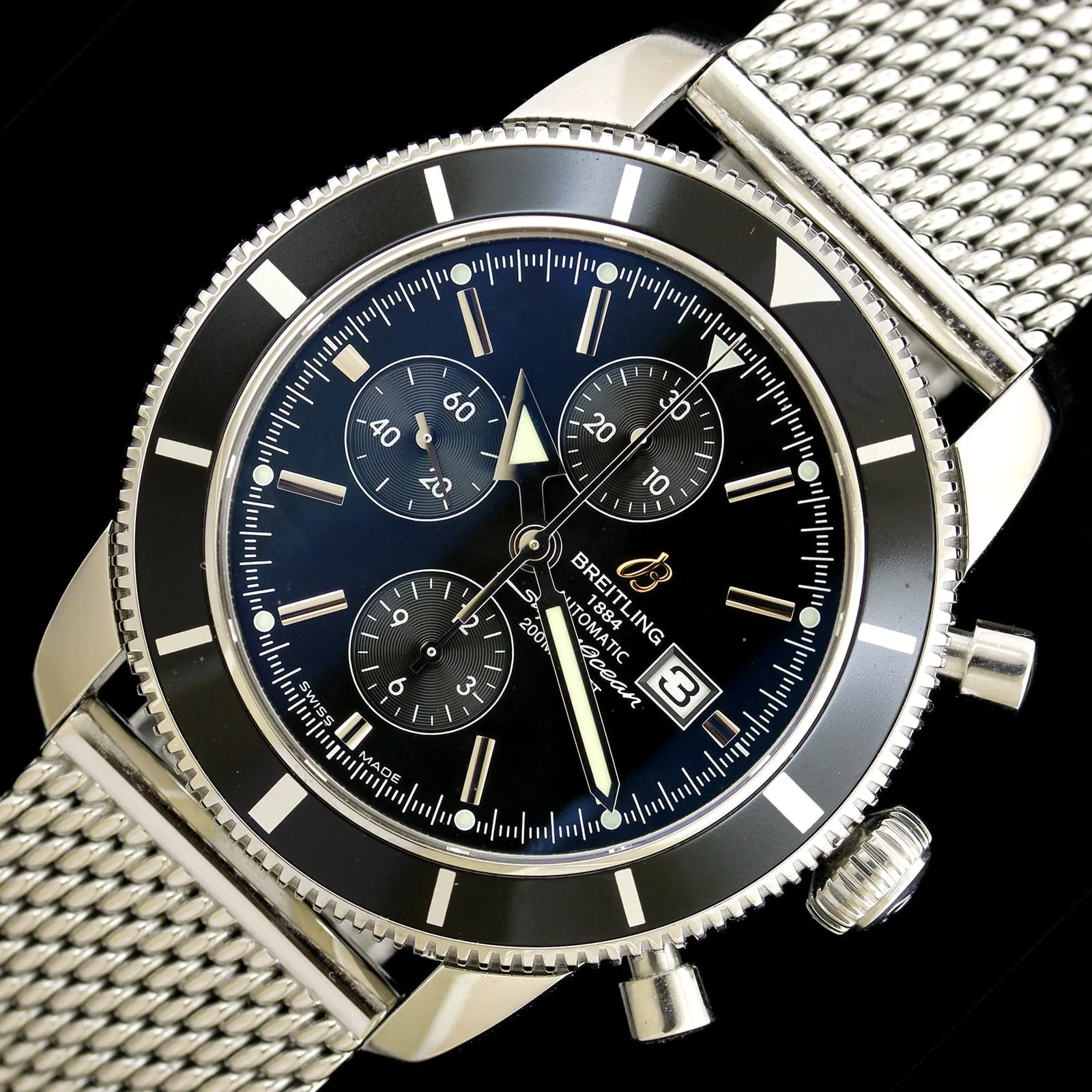 Steel Estate Breitling Superocean Heritage Chronograph Watch