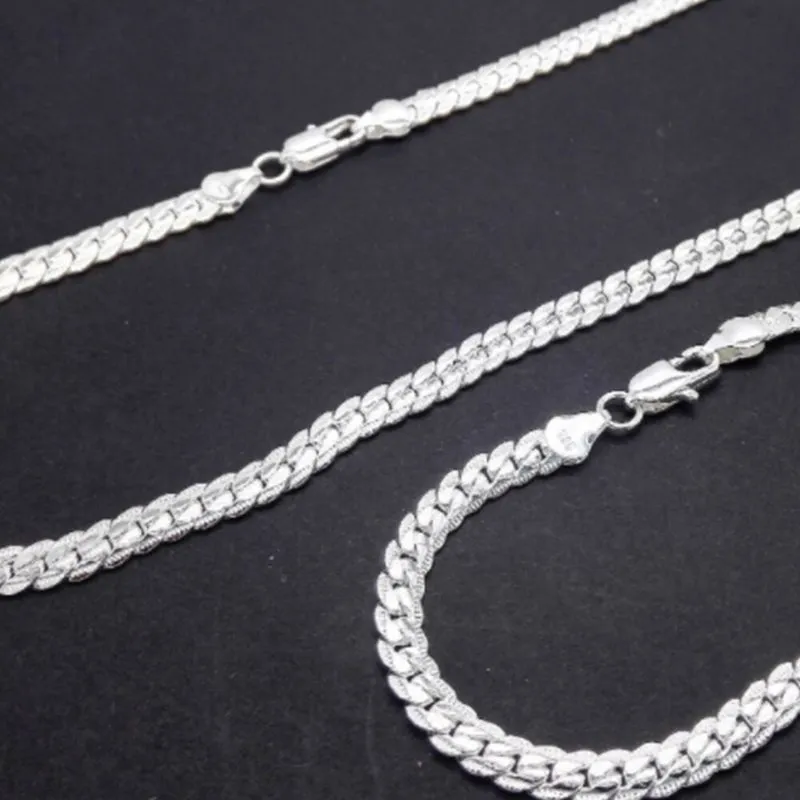 Sterling Silver 5mm Unisex Chain