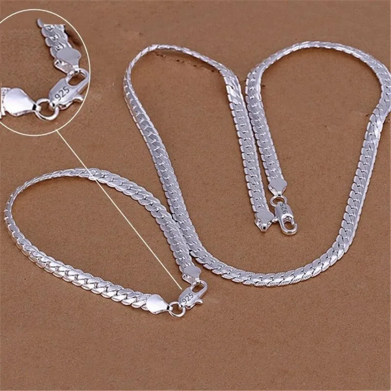 Sterling Silver 5mm Unisex Chain