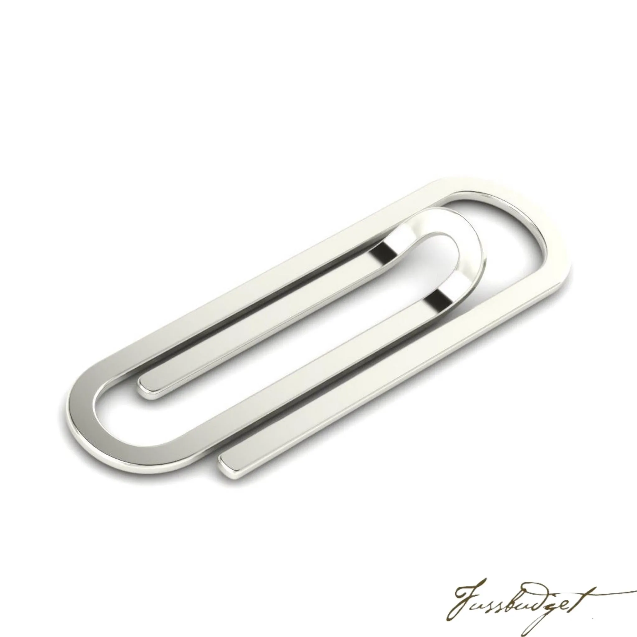 Sterling Silver Paper Clip Money Clip