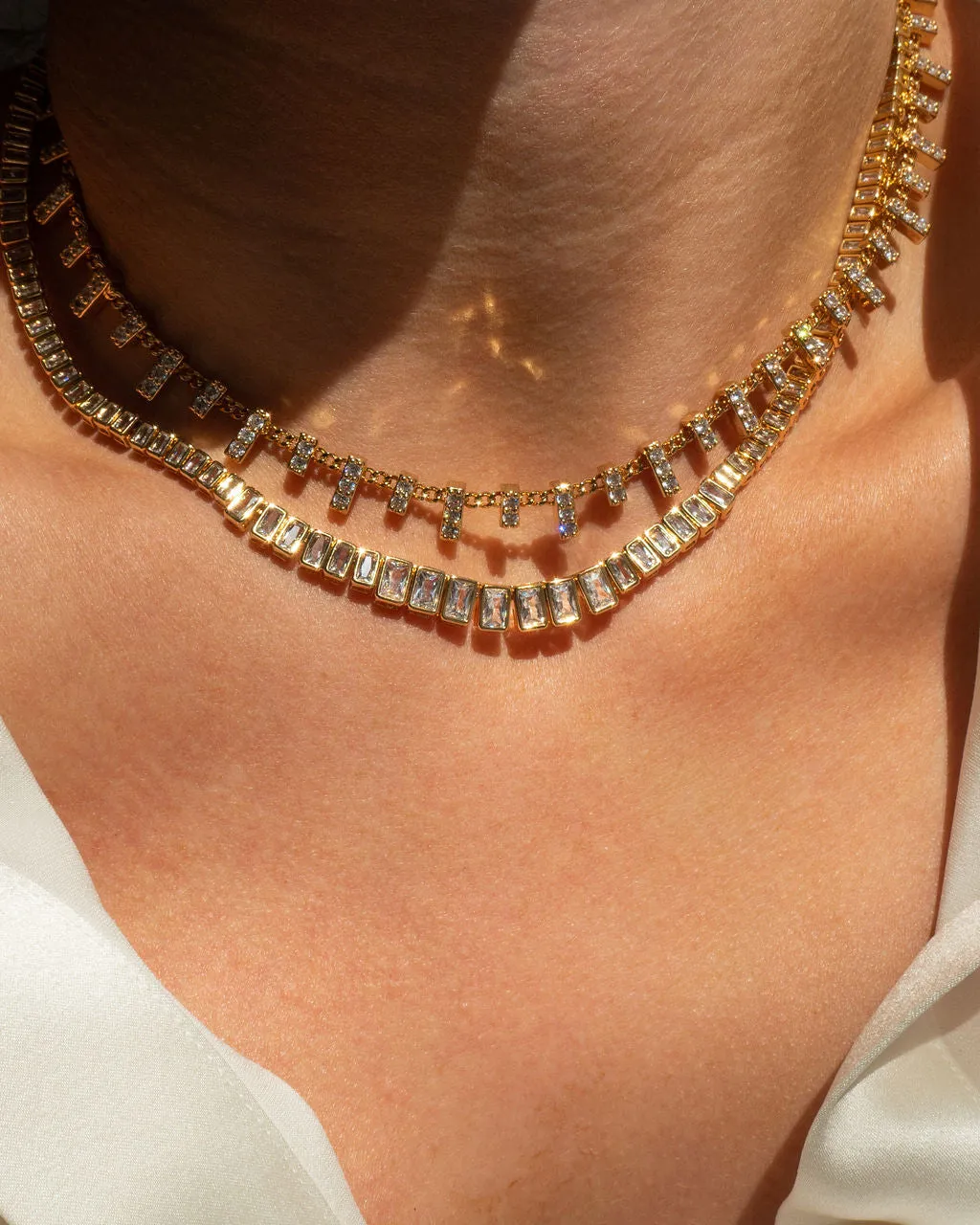 The Pave Ray Necklace