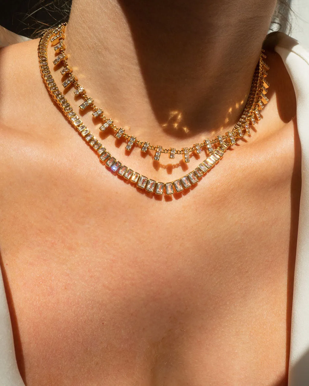 The Pave Ray Necklace