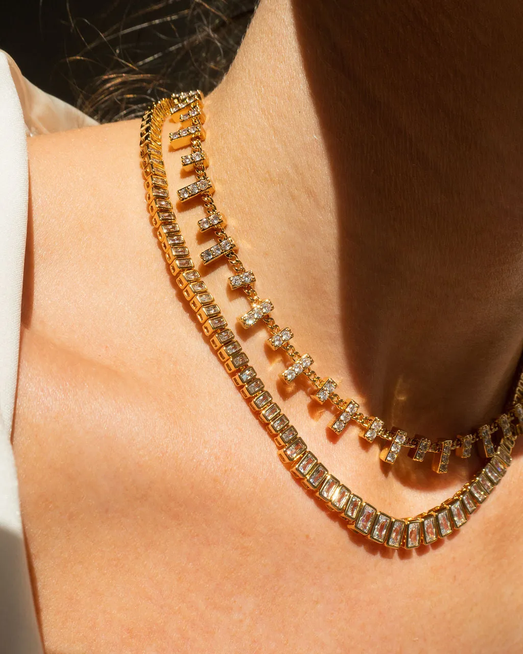 The Pave Ray Necklace