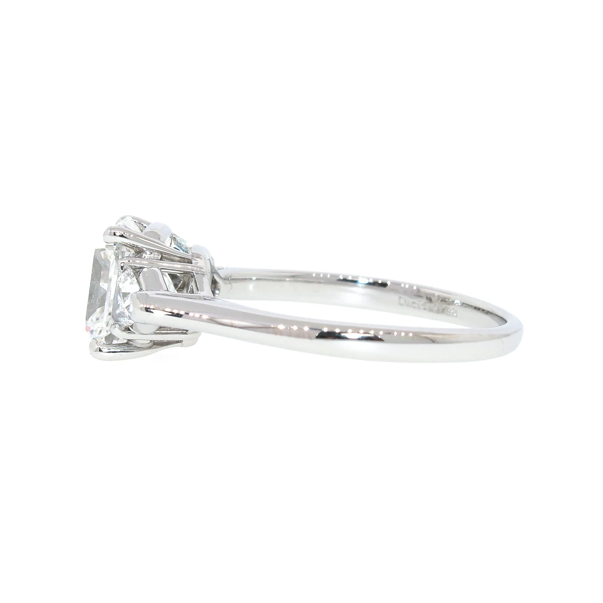 Tiffany & Co. Lucida Diamond Platinum Engagement Ring