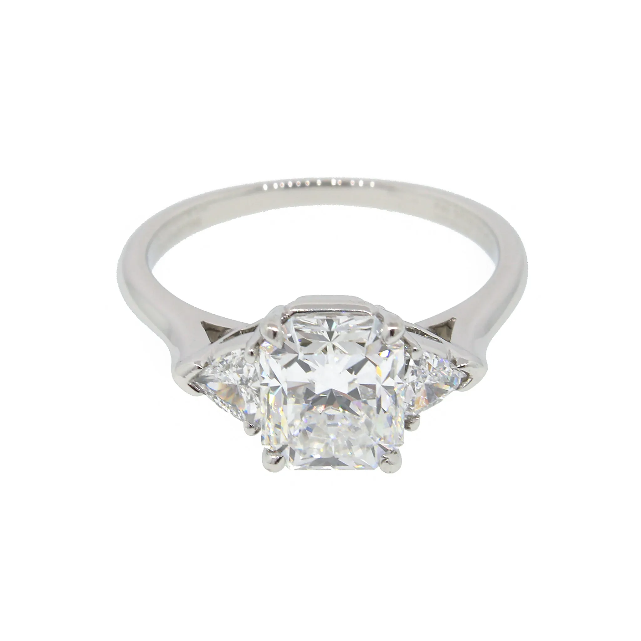 Tiffany & Co. Lucida Diamond Platinum Engagement Ring