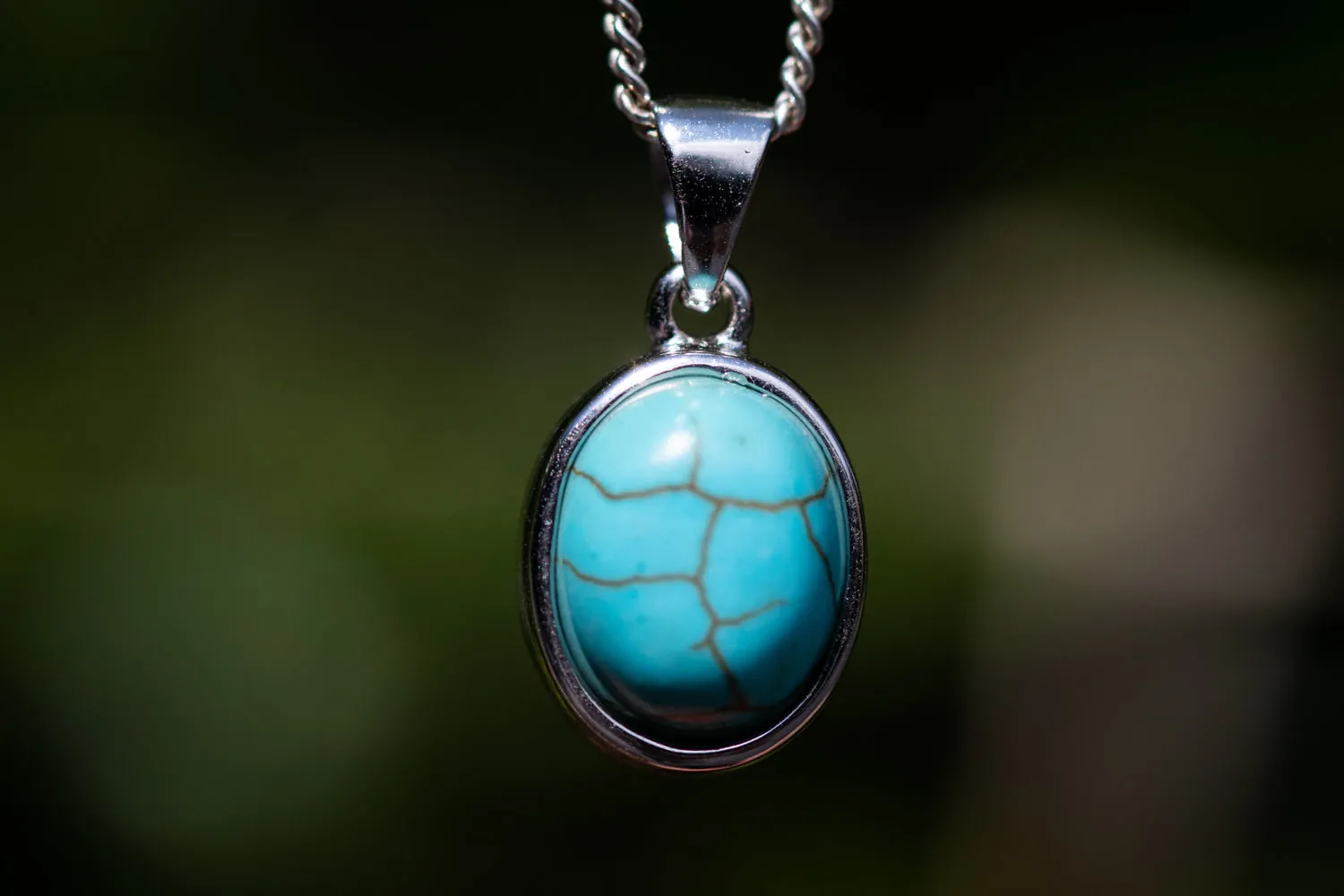 Turquoise Necklace for Ashes