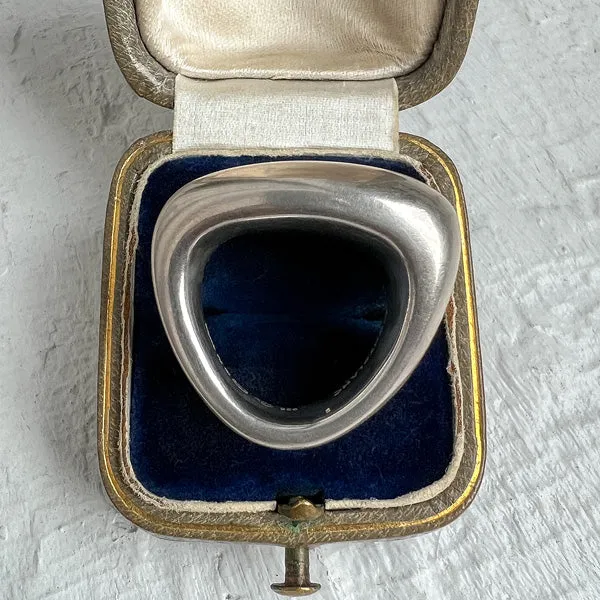 Vintage Montblanc Silver Ring