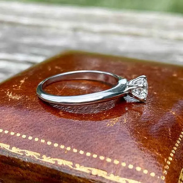 Vintage Tiffany & Co Engagement Ring, RBC 0.57ct.